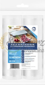 20x1200 cm folia moletowana CENVAC w rękawie do pakowania próżniowego