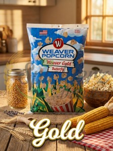 Weaver Popcorn Gold USA ziarno kukurydzy 22,68 kg